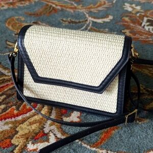 Raffia Shoulder Bag - Made in Italy